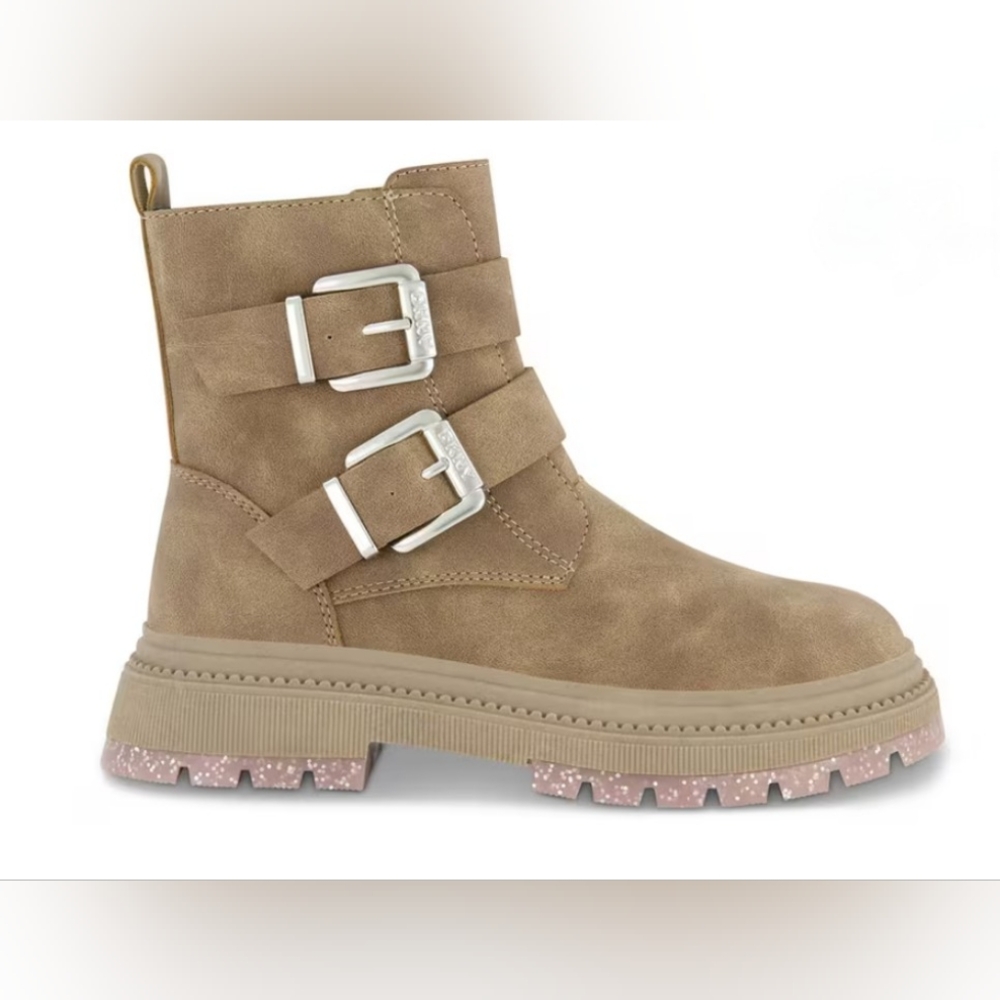 DKNY  Crissa Buckles Moto Boots